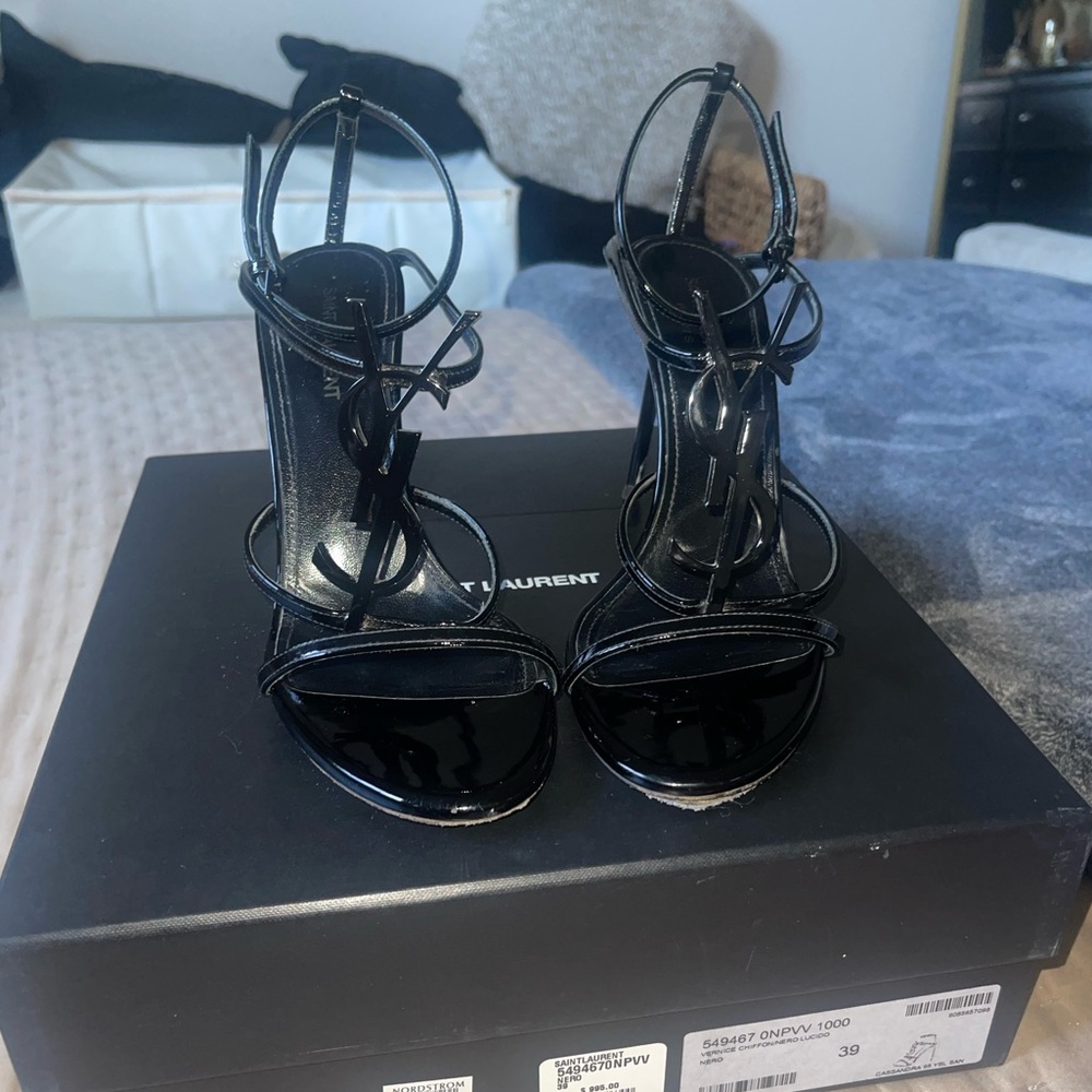 Saint Laurent Cassandra Heels